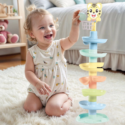 Dolu - Ball Tower XL (Pastel Orange) | 1Y+