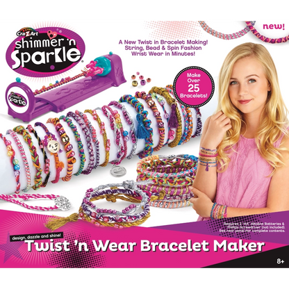 Cra-Z-Art - Shimmer 'n Sparkle Twist 'n Wear Fashion Maker | 8Y+