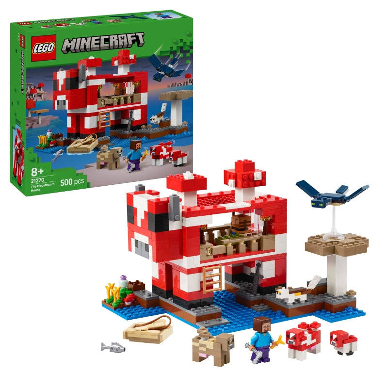Lego - The Mooshroom House 500 Pcs 8Y+ — BambiniJO Jordan