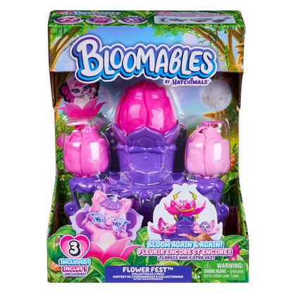 Hatchimals - Bloomables Flower Fest Collectibles 3-Pack | 4Y+