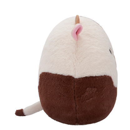 Squishmallows - Medium Plush 12" Fuzzamallows Ronnie the Brown and White Cow | 1-6Y