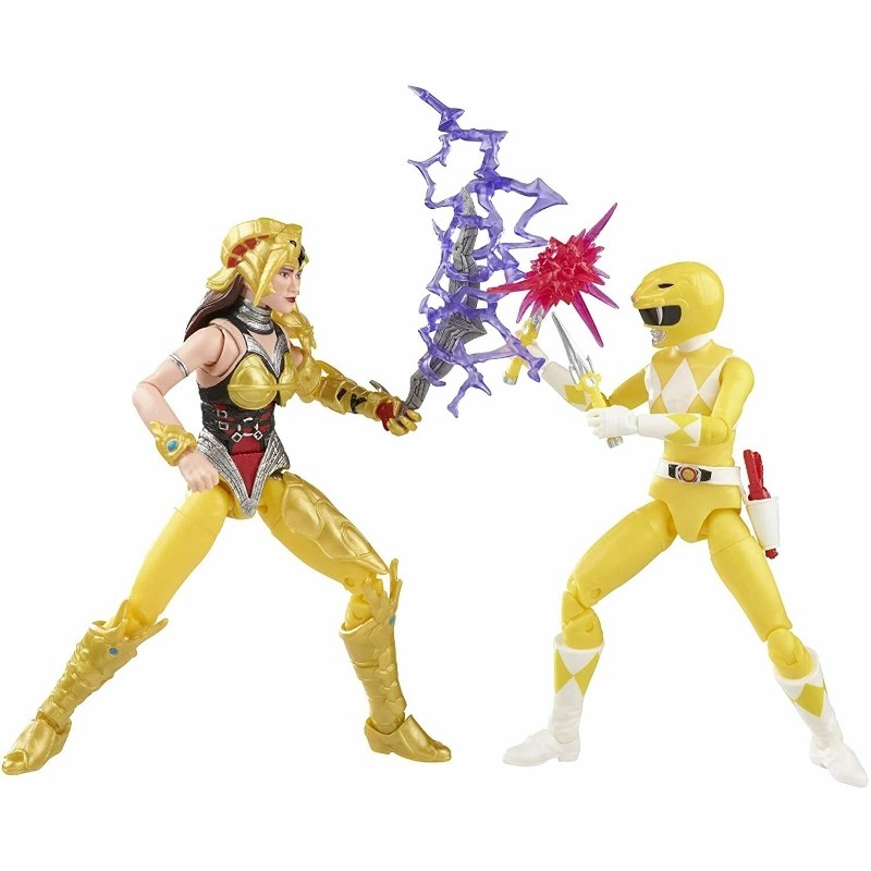Power Rangers Yellow vs Scorpina