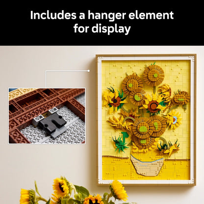 Lego - Vincent van Gogh – Sunflowers 2615 Pcs 18Y+ — BambiniJO Jordan