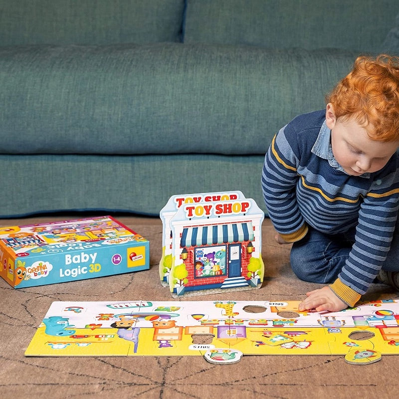 Carotina Baby Logic 3D Toy Shop 2Y+ Carotina Baby Logic 3D Toy Shop 2Y+