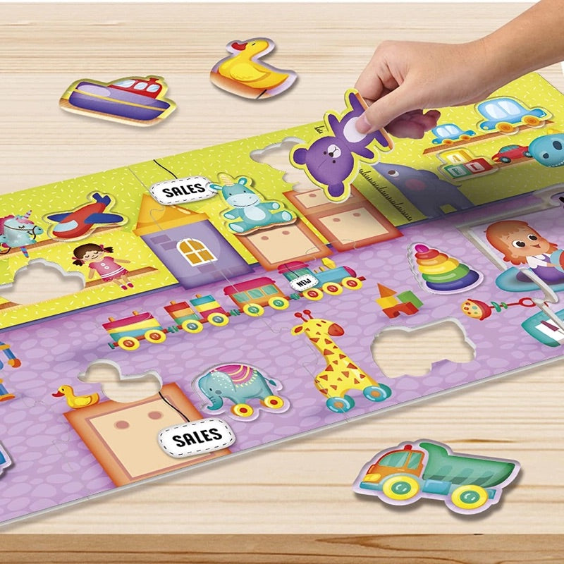 Carotina Baby Logic 3D Toy Shop 2Y+ Carotina Baby Logic 3D Toy Shop 2Y+
