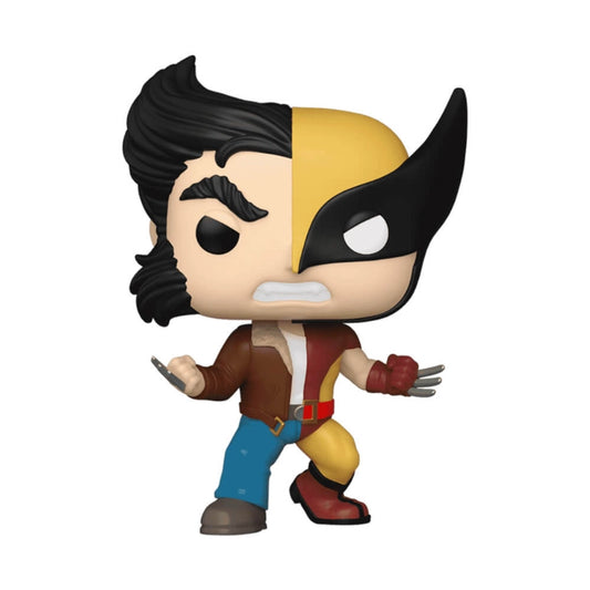Funko - Pop! Marvel: Split- Logan/Wolverine | 3Y+