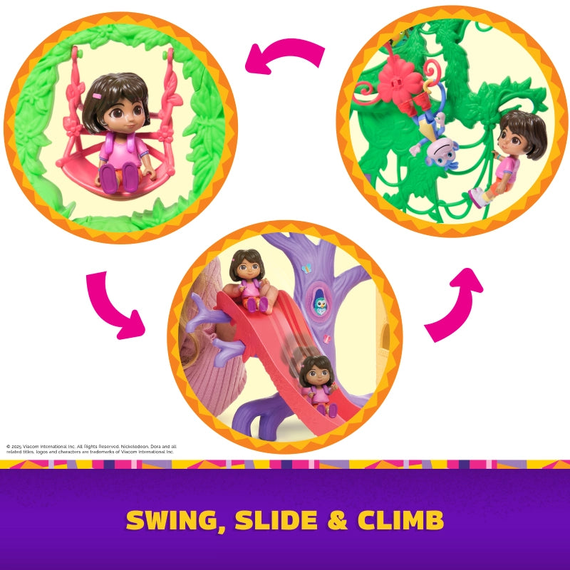 Dora - the Explorer Explore & Play Rainforest Casita Playset with Music & Sounds | 3Y+ Dora - the Explorer Explore & Play Rainforest Casita Playset with Music & Sounds | 3Y+