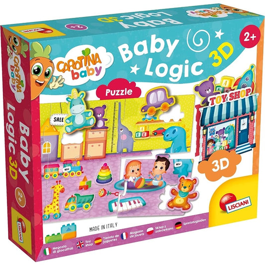 Carotina Baby Logic 3D Toy Shop 2Y+