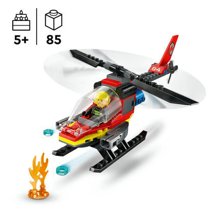 Lego - Fire Rescue Helicopter 85 Pcs 5Y+ — BambiniJO Jordan