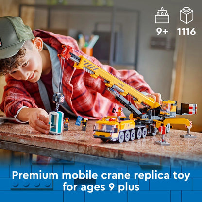 Lego - Yellow Mobile Construction Crane 1116 Pcs 9Y+ — BambiniJO Jordan