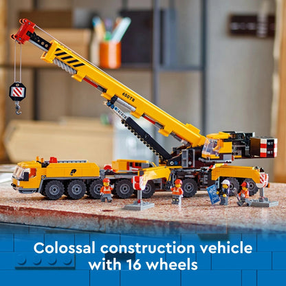 Lego - Yellow Mobile Construction Crane 1116 Pcs 9Y+ — BambiniJO Jordan
