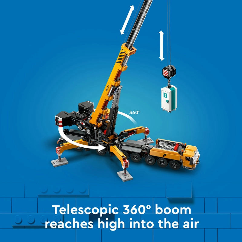 Lego - Yellow Mobile Construction Crane 1116 Pcs 9Y+ — BambiniJO Jordan