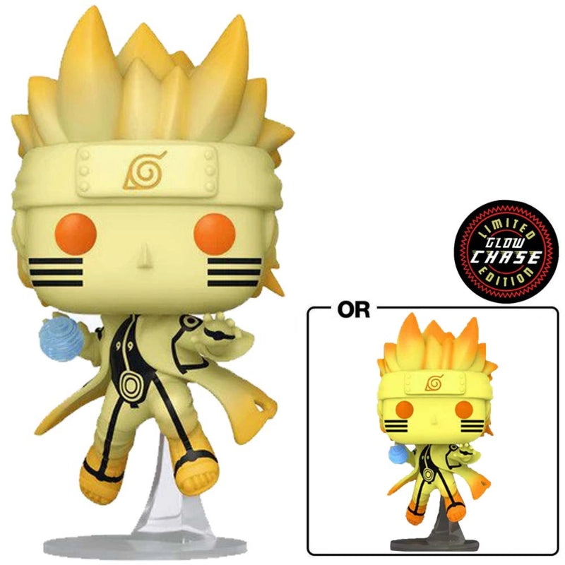 Funko - Pop! Animation: Naruto- Naruto (Kurama Link Mode) with Chase (Exclusive) | 3Y+ Funko - Pop! Animation: Naruto- Naruto (Kurama Link Mode) with Chase (Exclusive) | 3Y+
