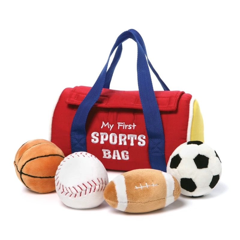 Gund - My First Sports Bag Plush Playset | 0M+