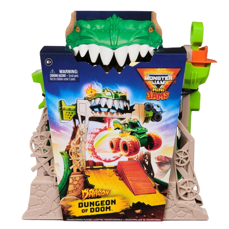 Monster Jam - مجموعة ألعاب Dragon Dungeon of Doom | 3 سنوات فما فوق Monster Jam - مجموعة ألعاب Dragon Dungeon of Doom | 3 سنوات فما فوق