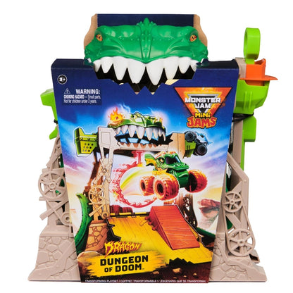 Monster Jam - Dragon Dungeon of Doom Playset | 3Y+