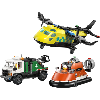 Lego - Airplane, Service Truck & Hovercraft Remix 990 Pcs 7Y+ — BambiniJO Jordan