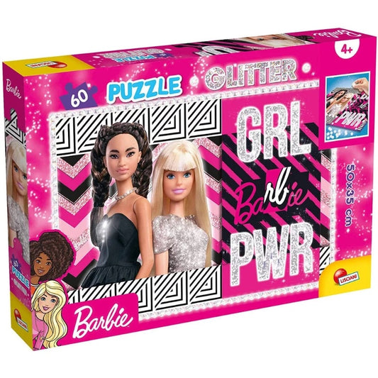 Barbie Puzzle Glitter Plus Girl Squad- 60 Pcs 4Y+