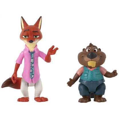 Zootropolis - 2 Figure Pack (Nick Wilde & Nibbles Maplestick) | 4Y+