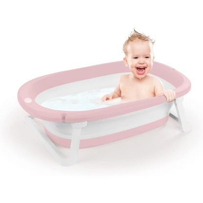 Dolu - Foldable Bathtub | Pink | 6M+ — BambiniJO Jordan