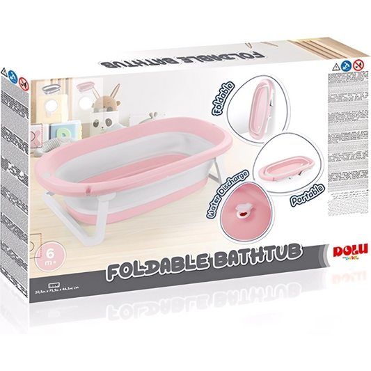 Dolu - Foldable Bathtub | Pink | 6M+ — BambiniJO Jordan