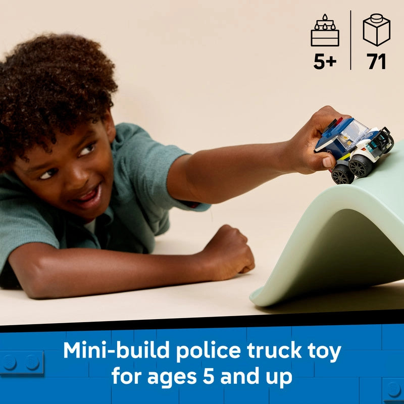 Lego - Rides- Police Truck 71 Pcs 5Y+ — BambiniJO Jordan