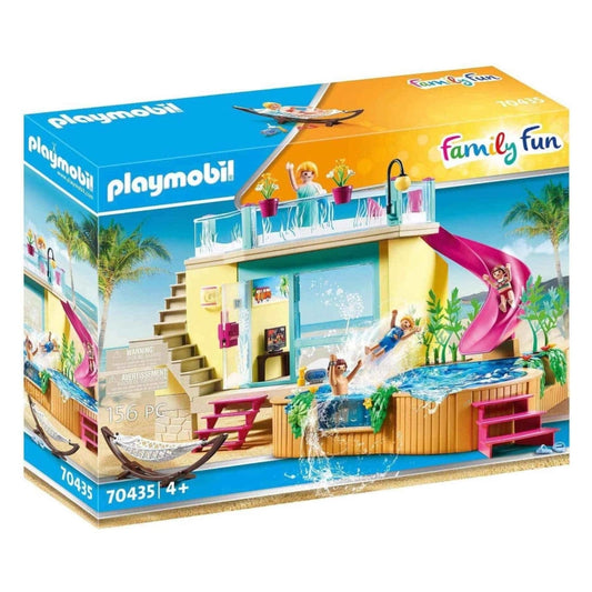 Playmobil - Bungalow with Pool- 156 Pcs | 4Y+