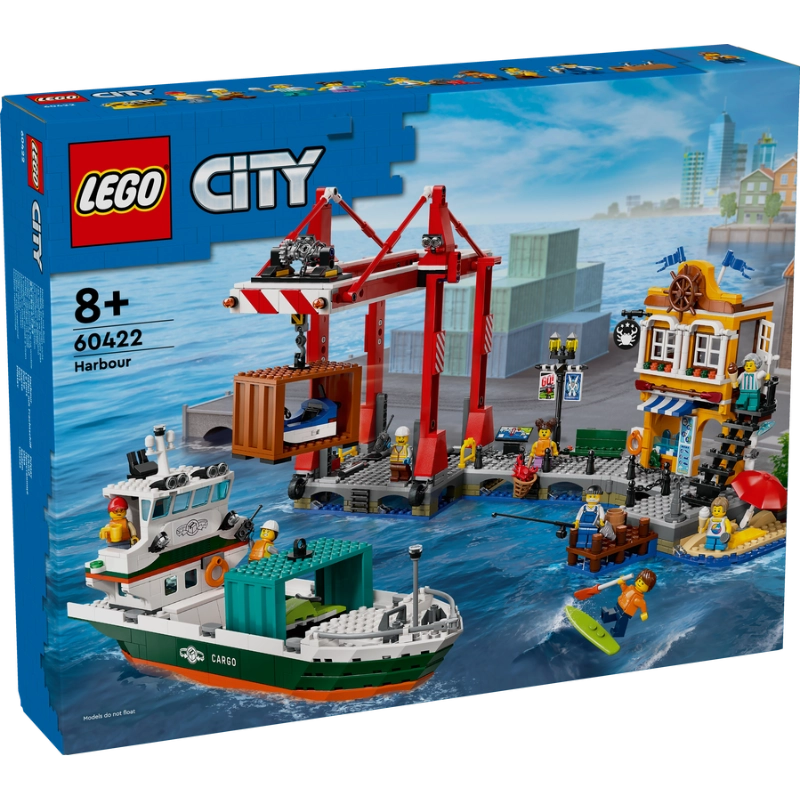 Lego - Seaside Harbor with Cargo Ship 1226 Pcs 8Y+ — BambiniJO Jordan