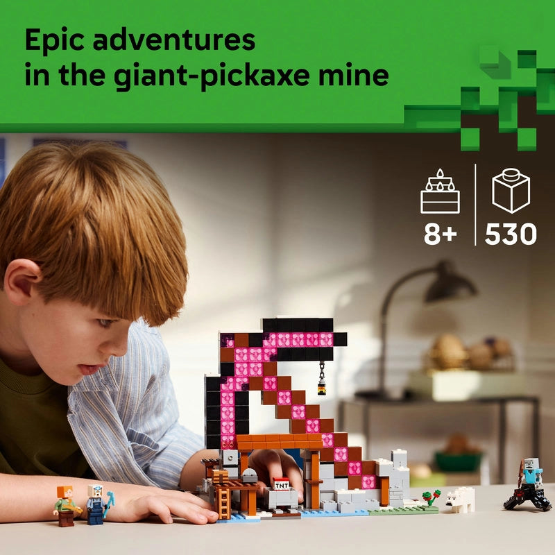 Lego - The Pickaxe Mine 530 Pcs 8Y+ — BambiniJO Jordan