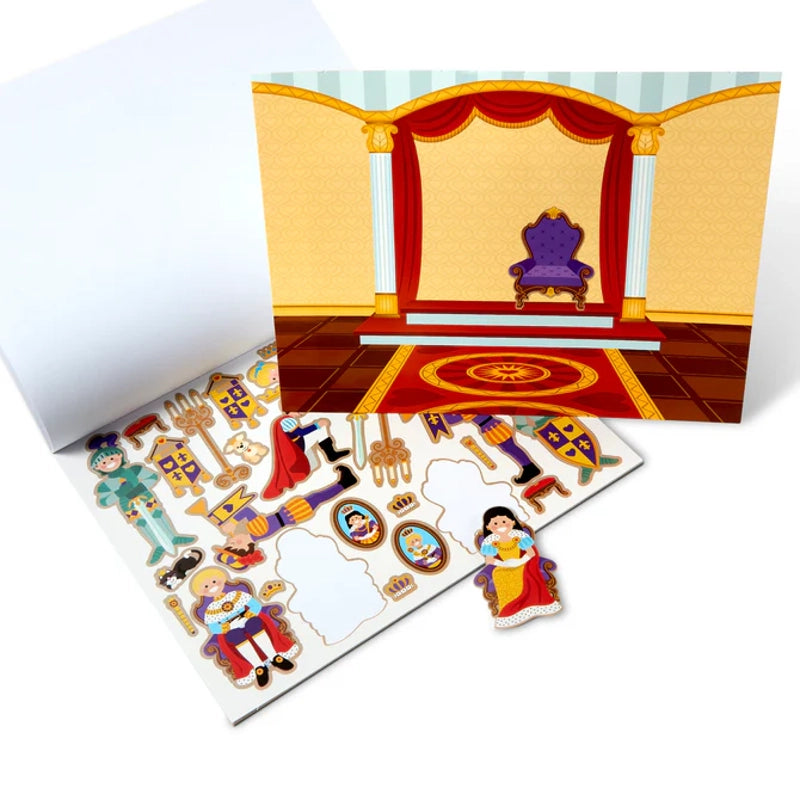 Melissa & Doug - Reusable Sticker Pad - Princess Castle | 3Y+ Melissa & Doug - Reusable Sticker Pad - Princess Castle | 3Y+