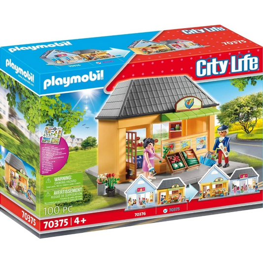 Playmobil - My Supermarket- 100 Pcs | 4Y+