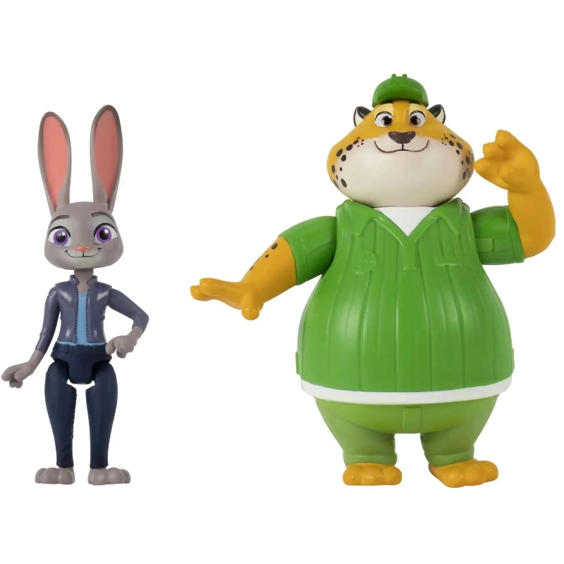 Zootropolis - 2 Figure Pack (Judy Hopps & Clawhauser) | 4Y+