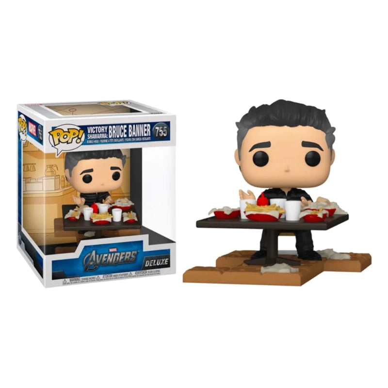 Funko - Funko Pop! Deluxe: Marvel- Avengers Bruce Banner Shawarma (Exclusive) | 3Y+