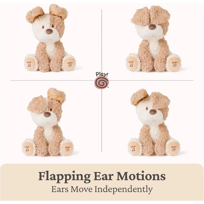 Gund - Animated Peeki the Puppy 12-Inch | 0Y+
