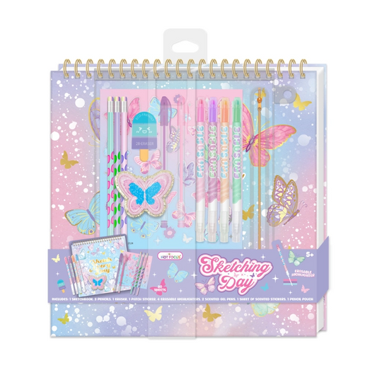 Mega Sketching Fun | Tie Dye Butterfly | 5Y+