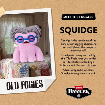 Fuggler - 9-Inch Old Fogies Plush Series 1- Squidge | 4Y+