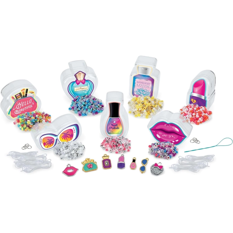 Cra-Z-Art - Shimmer 'n Sparkle Mini Mania Beauty Charms Bracelet Maker Series 1 | 8Y+ Cra-Z-Art - Shimmer 'n Sparkle Mini Mania Beauty Charms Bracelet Maker Series 1 | 8Y+