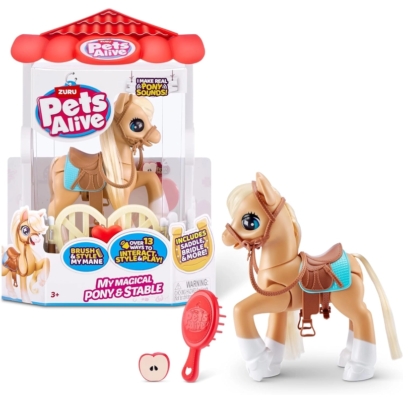 Pets Alive - مجموعة ألعاب المهر الآلي من بيتس ألايف السلسلة 1 | 3 سنوات فما فوق Pets Alive - مجموعة ألعاب المهر الآلي من بيتس ألايف السلسلة 1 | 3 سنوات فما فوق