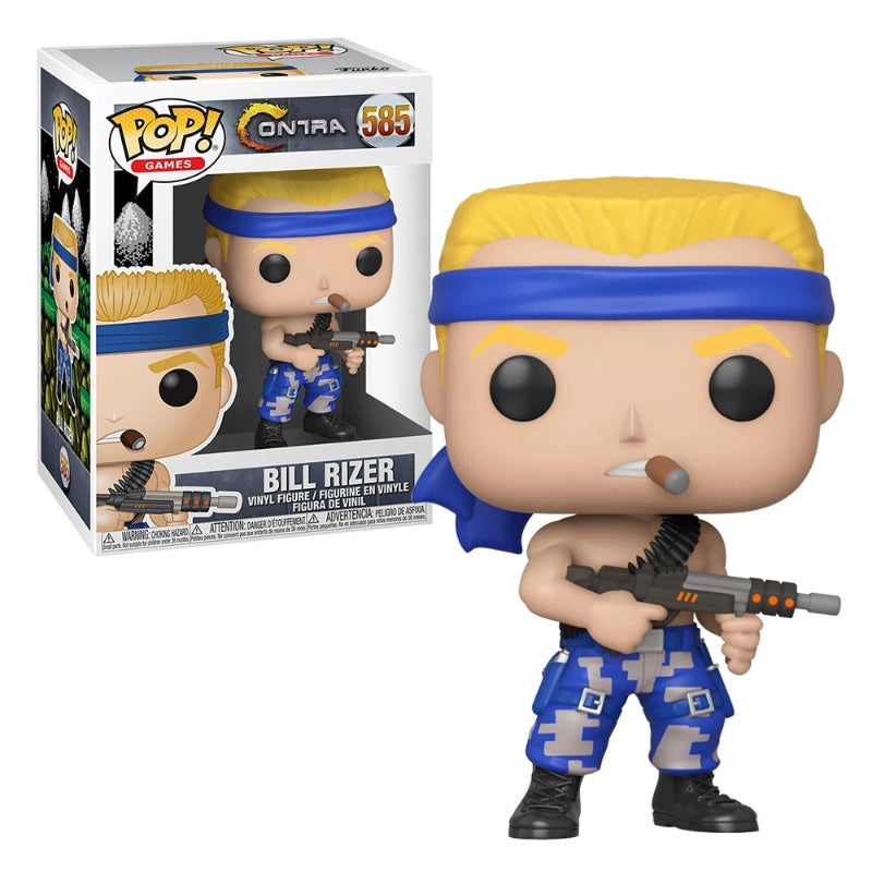 Funko - بوب! الألعاب: كونترا - بيل رايزر | 3 سنوات فما فوق Funko - بوب! الألعاب: كونترا - بيل رايزر | 3 سنوات فما فوق