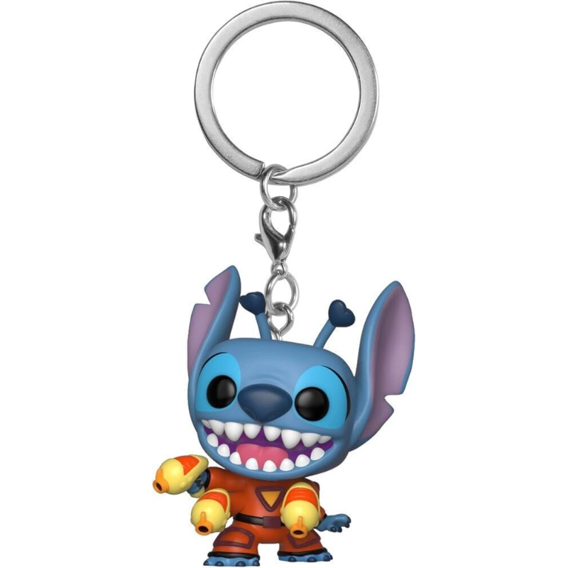 Funko - Pocket Pop! Disney: Lilo & Stitch- Stitch with Blaster | 3 سنوات فما فوق Funko - Pocket Pop! Disney: Lilo & Stitch- Stitch with Blaster | 3 سنوات فما فوق