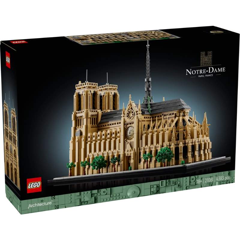 Lego - Notre-Dame de Paris 4383 Pcs 18Y+ — BambiniJO Jordan