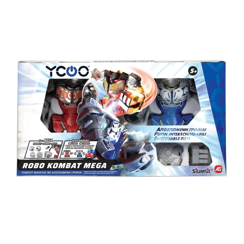 Silverlit - Robo Kombat Mega Twin Pack | 5Y+ Silverlit - Robo Kombat Mega Twin Pack | 5Y+