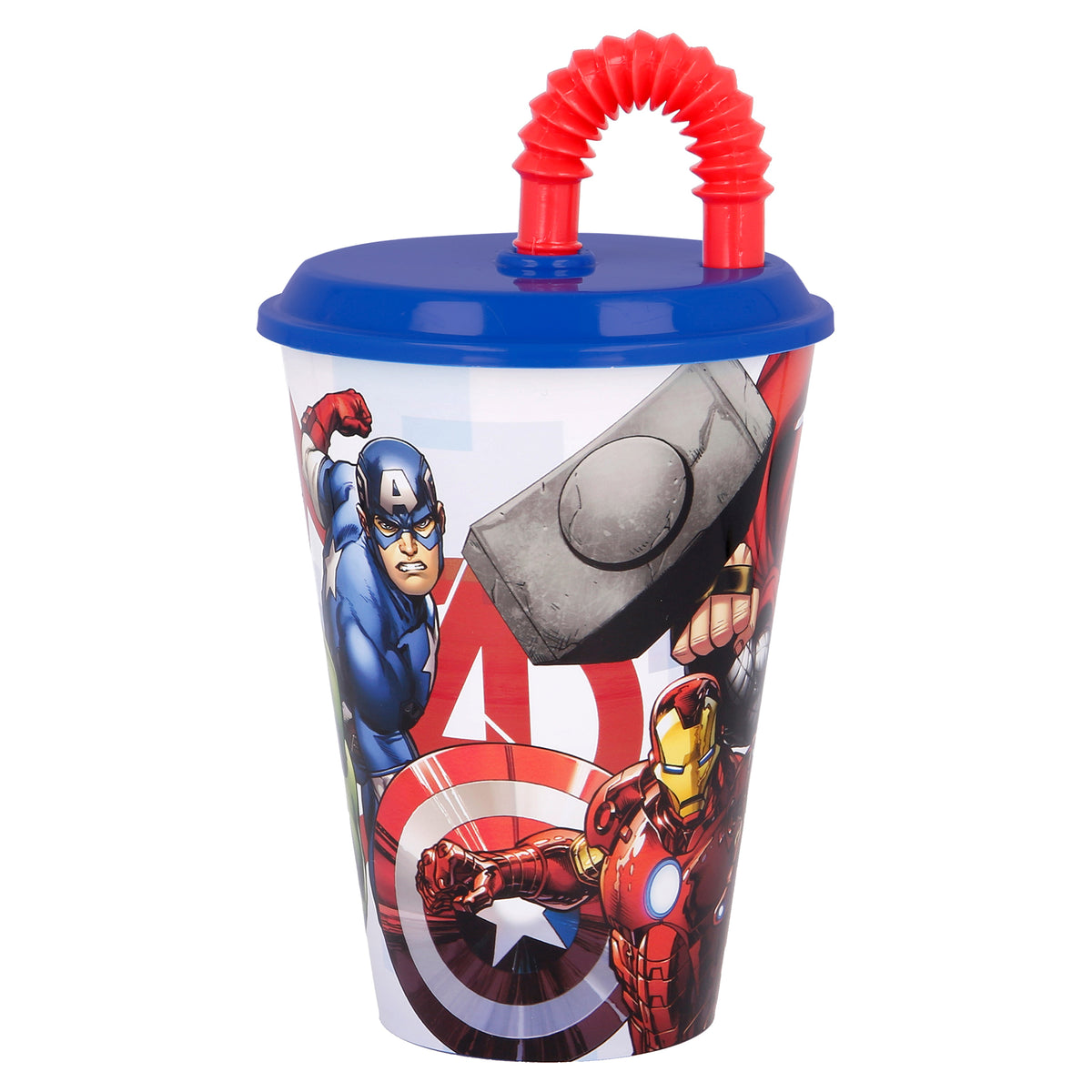 Stor - Easy Sport Tumbler with Lid - 430ml | AVENGERS ROLLING THUNDER Stor - Easy Sport Tumbler with Lid - 430ml | AVENGERS ROLLING THUNDER