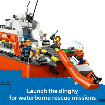 Lego - Coast Guard Rescue Boat & Helicopter 742 Pcs 7Y+ — BambiniJO Jordan