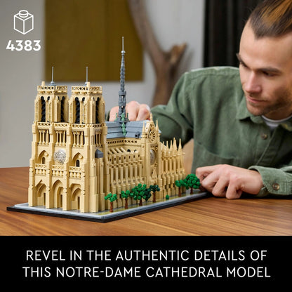 Lego - Notre-Dame de Paris 4383 Pcs 18Y+ — BambiniJO Jordan