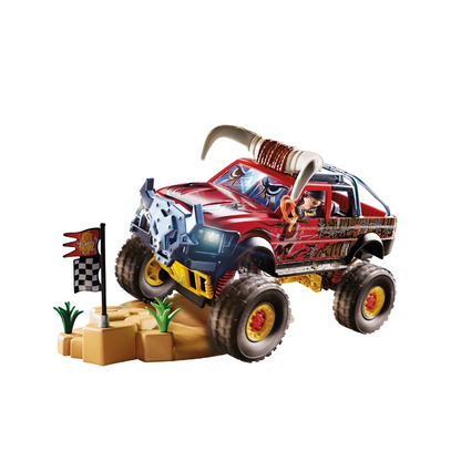 Playmobil - Stunt Show Bull Monster Truck- 57 Pcs | 4Y+