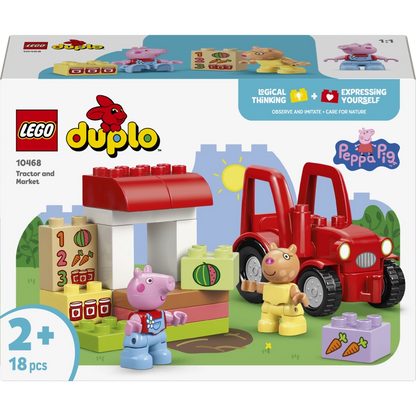 Lego - Peppa Pig Tractor and Market 18 Pcs 2Y+ — BambiniJO Jordan
