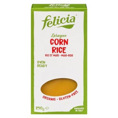 Organic Gluten Free Corn Rice Lasagne