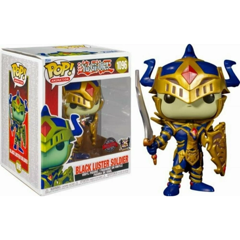 Funko - Pop Super! أنيميشن: يوغي-أوه - المحارب الأسود اللامع (MT)(مؤتمر الألعاب 2022) | 3 سنوات فما فوق Funko - Pop Super! أنيميشن: يوغي-أوه - المحارب الأسود اللامع (MT)(مؤتمر الألعاب 2022) | 3 سنوات فما فوق