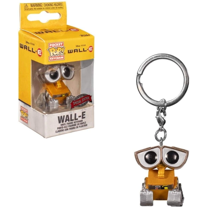 Funko - Pocket Pop! ديزني بيكسار- وال-إي ميتاليك (حصري) | 3 سنوات فما فوق Funko - Pocket Pop! ديزني بيكسار- وال-إي ميتاليك (حصري) | 3 سنوات فما فوق